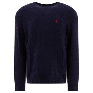 Polo Ralph Lauren Wool And Cashmere Crewneck Sweater With Logo Tag Size XL Men